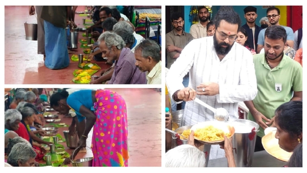 Mahalaya Amavasya Annadhanam by Kaliputra Mission Mahalaya Amavasya Annadhanam by Kaliputra Mission