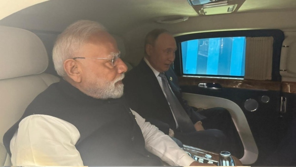 Modi Putin Carpool in Aurus Sedan Steals Spotlight at SCO Summit