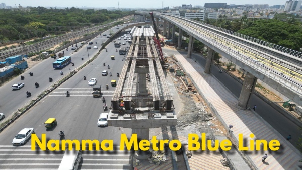 Namma Metro Blue Line Bengaluru s Silk Board to Airport Route to Open by December 2027 Namma Metro Blue Line Bengaluru s Silk Board to Airport Route to Open by December 2027