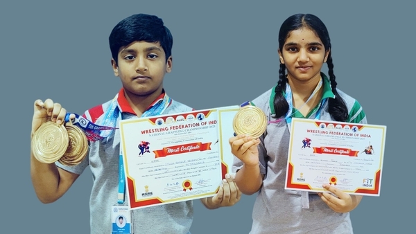 Narayana Students Win Three Gold Medals