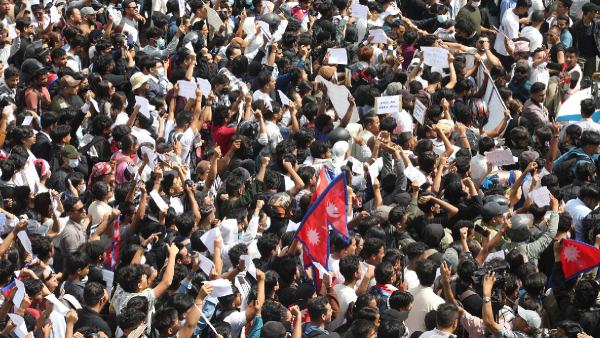 Protest in Nepal