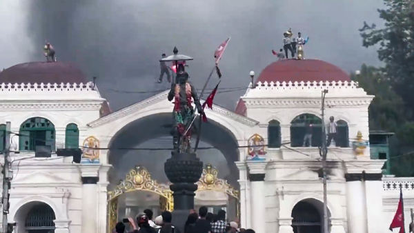 Ex-Nepal PM Sher Bahadur Deuba Assaulted Seen Bleeding Amid Violent Gen Z Protests