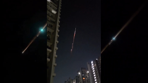 Meteor Shower Or Space Junk Bright Fireball Streaks Across Delhi-NCR Night Sky