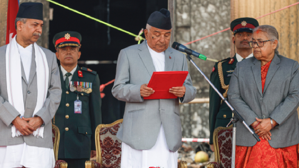 President Poudel On Nepal s Interim Govt Consensus Was Only Way Forward