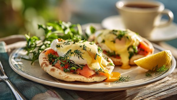 Quick Portable Eggs Benedict Recipe