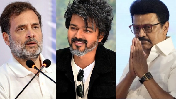 Rahul Gandhi Vijay MK Stalin Rahul Gandhi Vijay MK Stalin