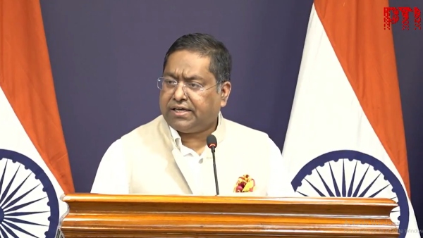 Ministry of External Affairs spokesperson Randhir Jaiswal Ministry of External Affairs spokesperson Randhir Jaiswal