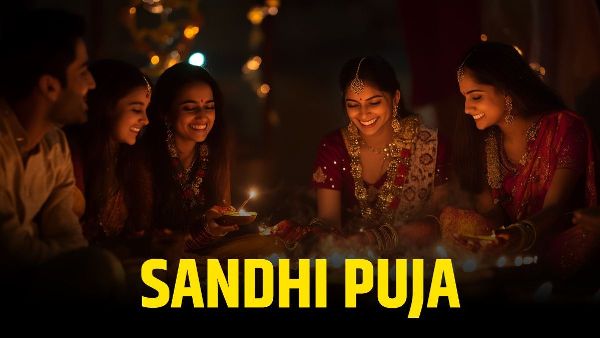 Sandhi Puja Navratri Celebration