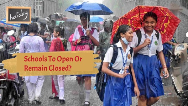 Schools To Open Or Remain Closed on September 2 Amid Heavy Rain