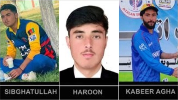 3 Afghan Cricketers Killed