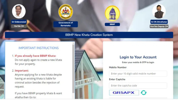 Bengaluru Property Owners Can Now Convert B Khata to A Khata Online