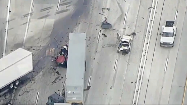 Indian Truck Driver Jashanpreet Singh Arrested After Fiery 10 Freeway Crash in California Kills 3 Indian Truck Driver Jashanpreet Singh Arrested After Fiery 10 Freeway Crash in California Kills 3