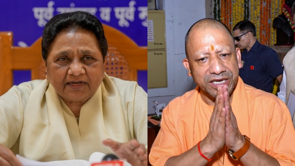 Mayawati Praises BJP s Yogi Adityanath Slams Akhilesh Yadav Mayawati Praises BJP s Yogi Adityanath Slams Akhilesh Yadav