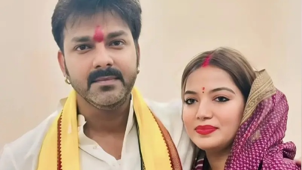 Pawan Singh and his wife Jyoti Singh