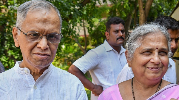 Sudha Murty and Narayana Murthy Cite This Reason for Skipping Karnataka Case Survey