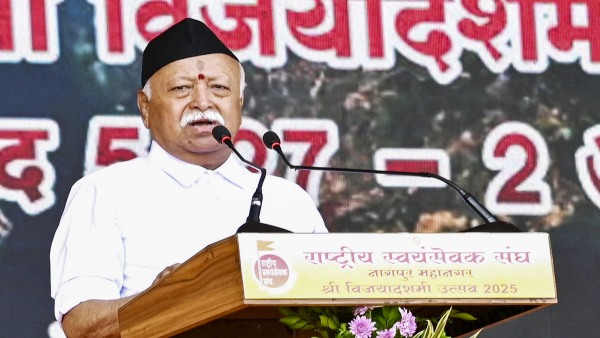 Forces Wanting Disturbances Active Inside and Outside RSS Chief Bhagwat On Regional Turmoil