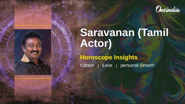 Saravanan Horoscope Insights Exploring The Cosmic Journey Of The Tamil Actor