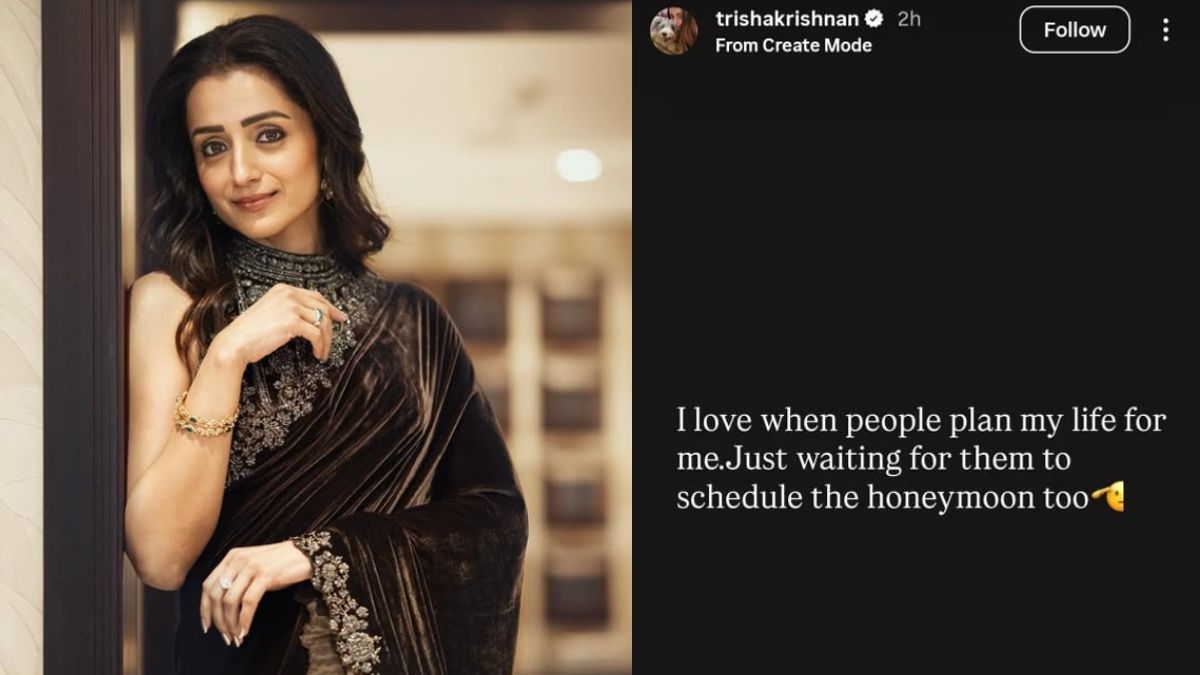 Is Trisha Krishnan Getting Married to a Chandigarh Businessman? - Oneindia News