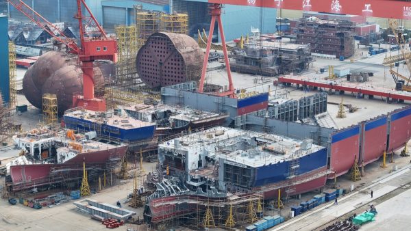 Waves of Tension US-China Trade War Sends Ripples Across Shipyards and Oceans