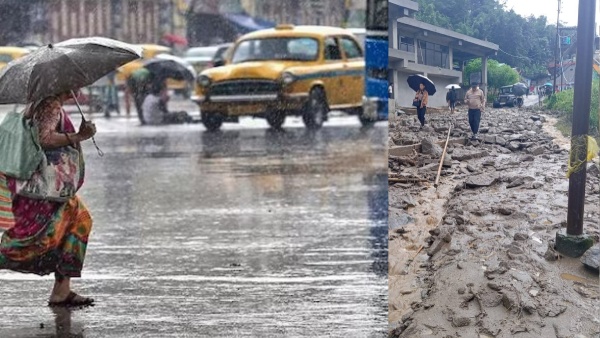 Heavy Rain In West Bengal s Darjeeling