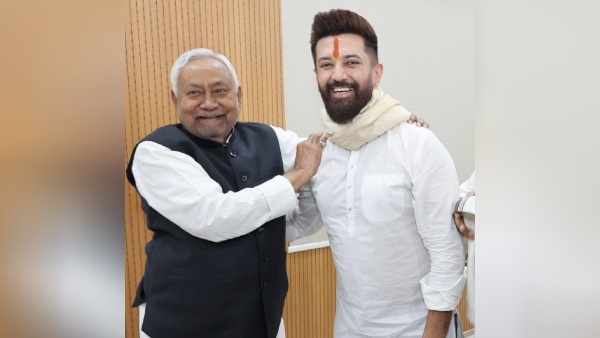 Nitish Kumar and Chirag Paswan