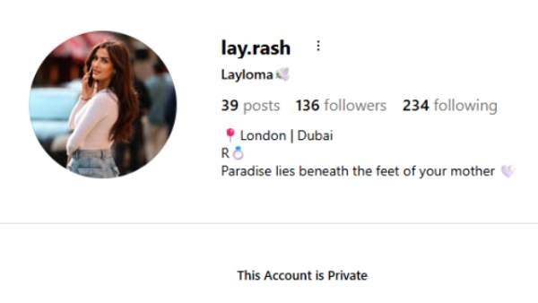 Layloma Instagram Account Layloma Instagram Account