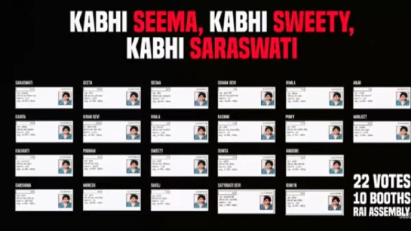 Who Is Seema Sweety and Saraswati Rahul Gandhi s New Bombshell on Haryana Voter Fraud Sparks Row Who Is Seema Sweety and Saraswati Rahul Gandhi s New Bombshell on Haryana Voter Fraud Sparks Row