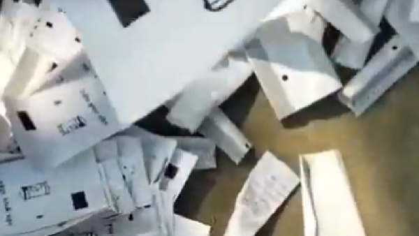 Bihar Election Row VVPAT Slips Found Dumped in Samastipur Two Officials Suspended