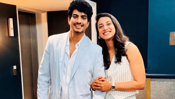 Palash Muchchal and Smriti Mandhana Palash Muchchal and Smriti Mandhana