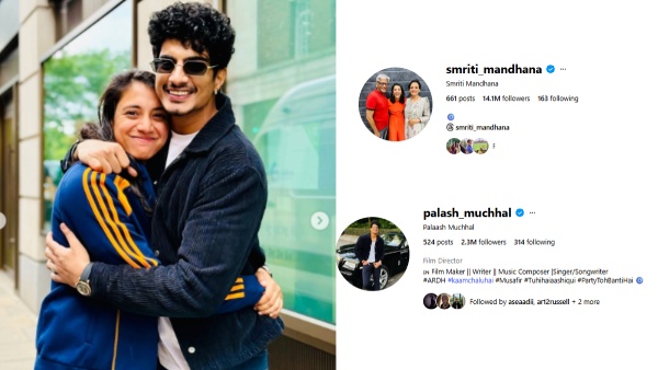 Smriti Mandhana Palash Muchhal