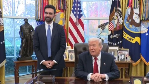 That’s Ok, I Don’t Mind: Trump Jokes About Being Called ‘Fascist’ By Mamdani In White House