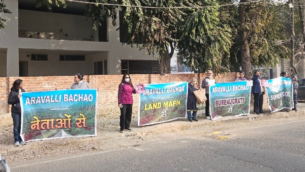 Aravalli protest