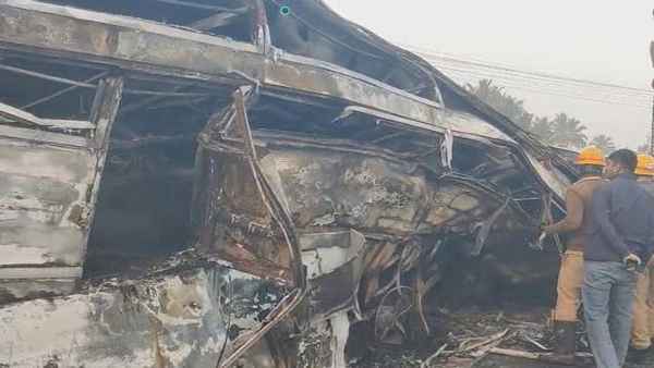 Chitradurga Bus Accident What Did Driver Rafiq See Moments Before the NH-48 Crash