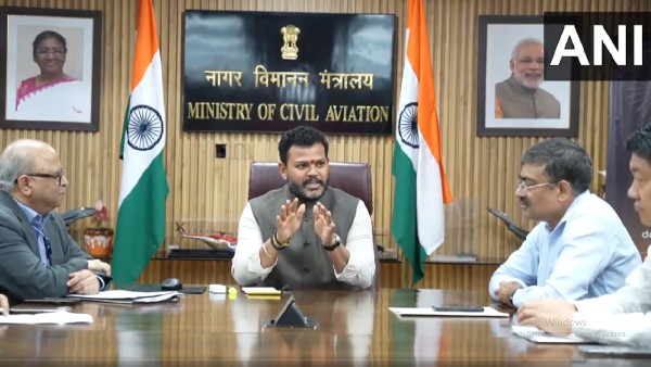 Civil aviation minister Ram Mohan Naidu Civil aviation minister Ram Mohan Naidu