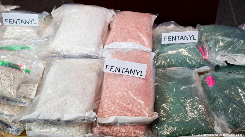 Fentanyl tablets seized in a raid near Vancouver Canada in February 2024 Fentanyl tablets seized in a raid near Vancouver Canada in February 2024