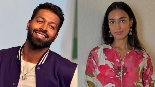 Hardik Pandya and Mahieka Sharma Hardik Pandya and Mahieka Sharma