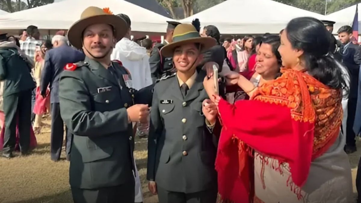 Lieutenant Sai Jadhav Success Story: Breaking 93 years of history, this girl became the first female lieutenant of the Territorial Army.