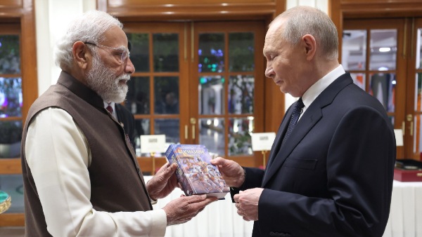 PM Modi and Russian President Putin