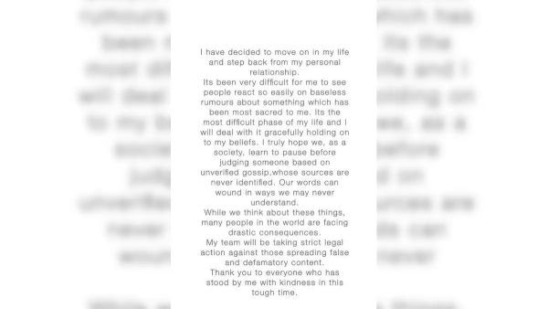 Palash Muchhal Insta story Palash Muchhal Insta story