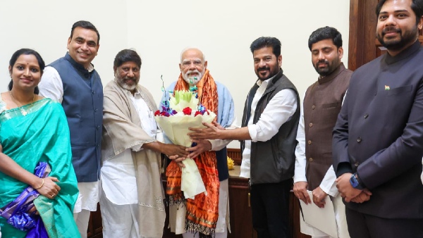 CM Revanth Reddy Invites PM Modi CM Revanth Reddy Invites PM Modi
