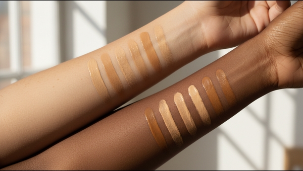 Foundation shade Indian skin undertone