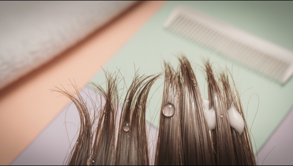 Damaged hair after excessive colouring