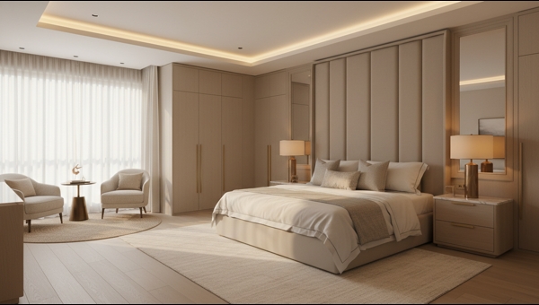 Luxury Master Suite touches