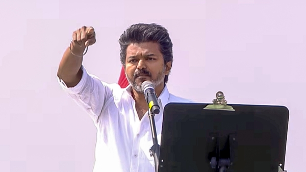 DMK Evil TVK Pure Thalapathy Vijay Attacks The Ruling Party In Erode
