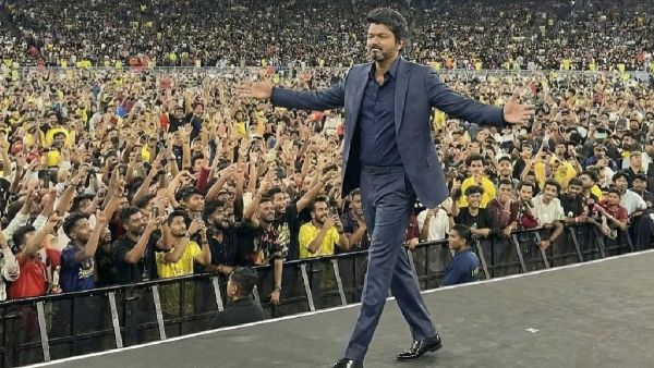 Vijay Makes Grand Entry at Jan Nayagan Audio Launch