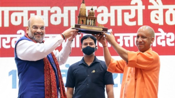 Amit Shah and Yogi Adityanath Amit Shah and Yogi Adityanath