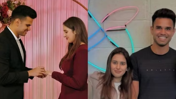 Arjun Tendulkar Saaniya Chandhok Arjun Tendulkar Saaniya Chandhok