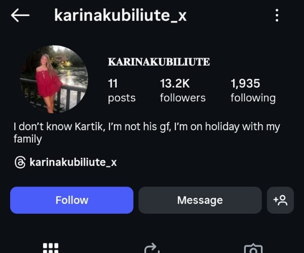Karina Kubiliute Instagram Bio Karina Kubiliute Instagram Bio