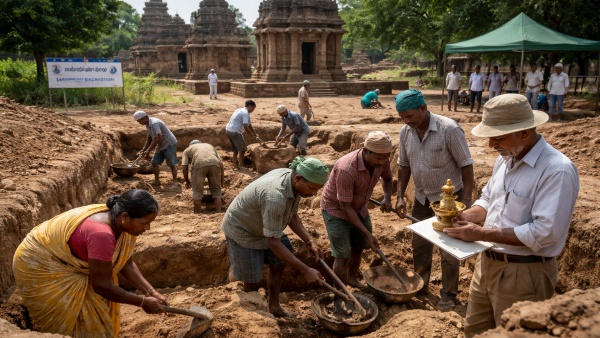 Lakkundi Excavation Ancient Treasures Found Amid Calls For Better Worker And Heritage Care