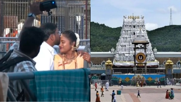 Newlywed Photoshoot Tirumala Temple Newlywed Photoshoot Tirumala Temple